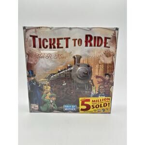 Sealed Ticket To Ride Days of Wonder by Alan R. Moon Train Adventure Board Game